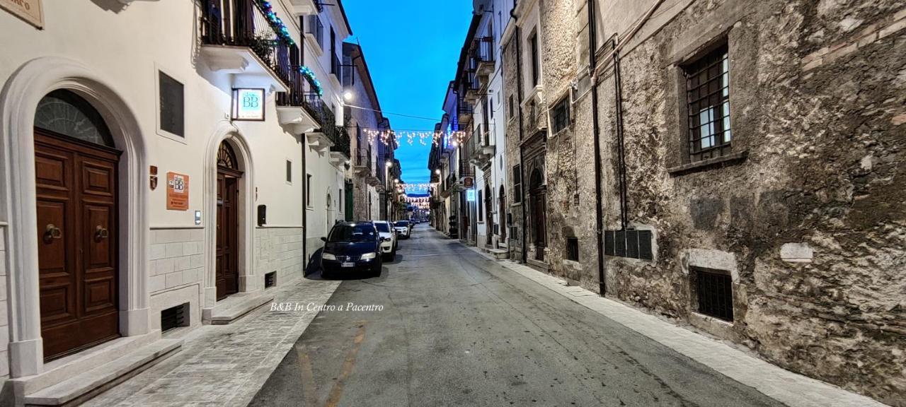 B&B In Centro A Pacentro Dış mekan fotoğraf